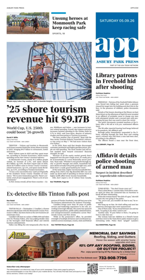 Cover of Asbury Park Press