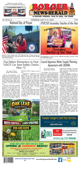 Cover of Borger News-Herald