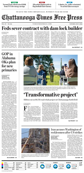 Cover of Chattanooga Times Free Press