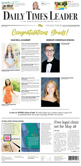 Cover of Daily Times Leader
