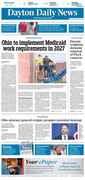 Cover of Dayton Daily News