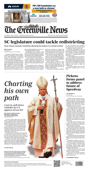 Cover of The Greenville News