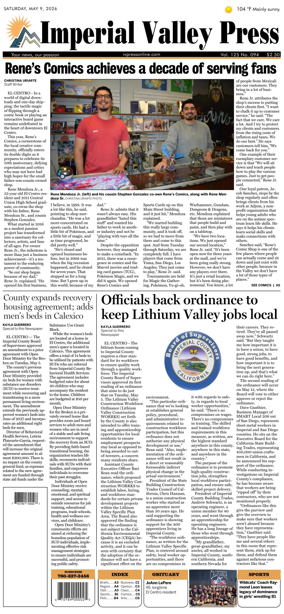 Cover of Imperial Valley Press