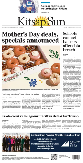 Cover of Kitsap Sun