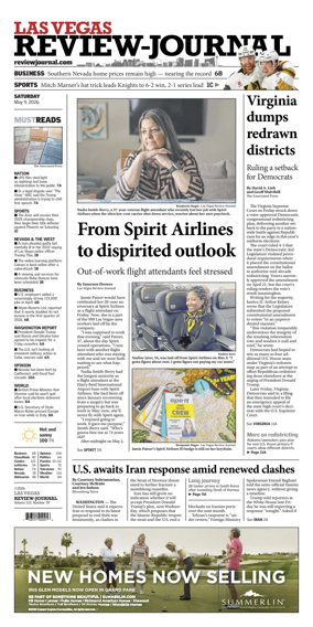 Cover of Las Vegas Review-Journal