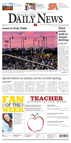 Cover of Starkville Daily News