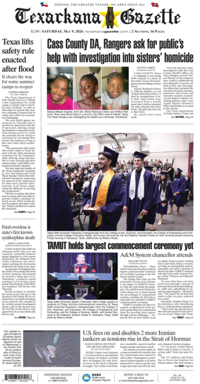 Cover of Texarkana Gazette