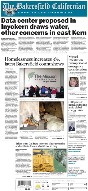 Cover of The Bakersfield Californian