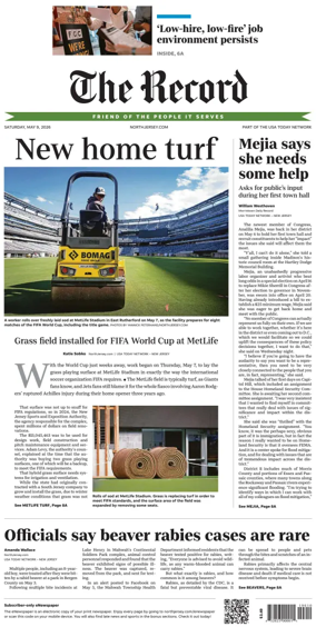 Cover of The Bergen Record