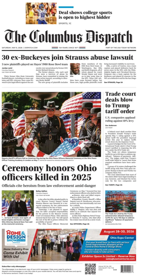 Cover of The Columbus Dispatch