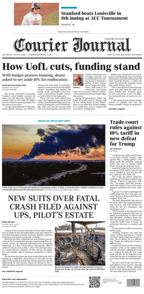 Cover of The Courier-Journal (Louisville)