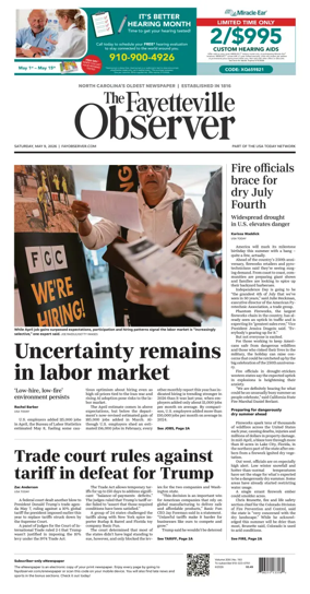 Cover of The Fayetteville Observer