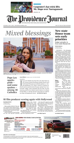 Cover of The Providence Journal