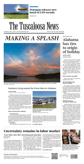 Cover of The Tuscaloosa News