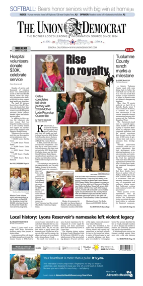 Cover of The Union Democrat