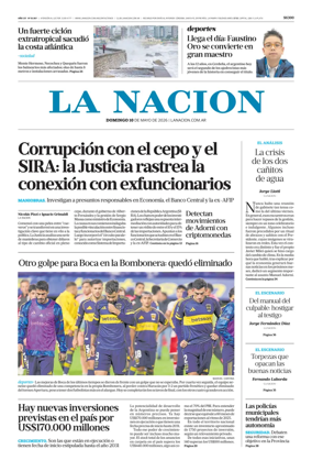 Cover of La Nacion
