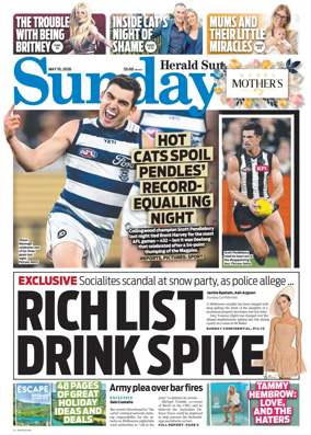 Cover of Herald Sun