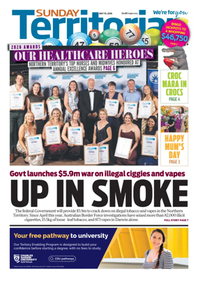 Cover of Sunday Territorian
