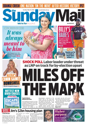 Cover of The Courier-Mail
