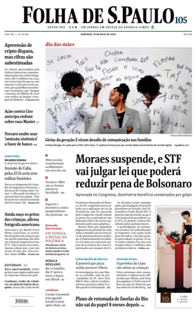 Cover of Folha de S.Paulo