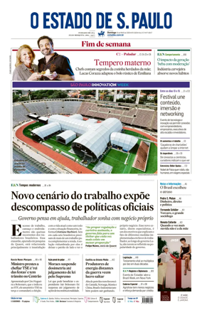 Cover of O Estado de S. Paulo