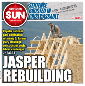 Cover of Edmonton Sun