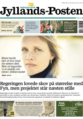 Cover of Jyllands-Posten Sondag