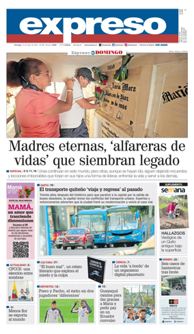Cover of Diario Expreso
