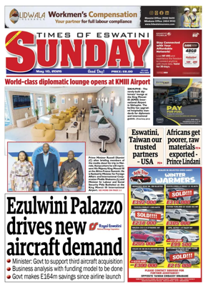 Cover of Times of Eswatini Sunday