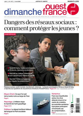 Cover of Dimanche Ouest France (Maine-et-Loire)