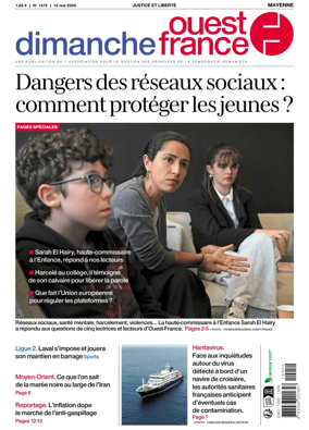 Cover of Dimanche Ouest France (Mayenne)