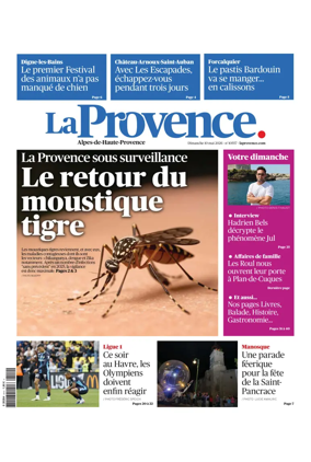 Cover of La Provence Alpes-de-Haute-Provence