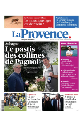 Cover of La Provence Aubagne-La Ciotat