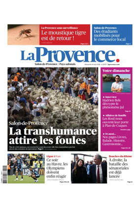 Cover of La Provence Salon-de-Provence / Pays salonais