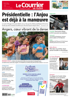 Cover of Le Courrier de l’Ouest (Angers)