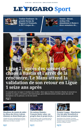 Cover of Le Figaro Sport