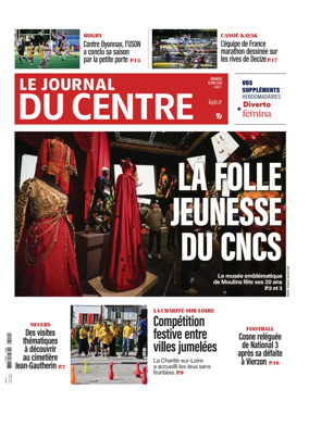 Cover of Le Journal du Centre