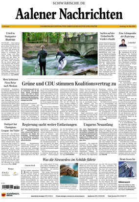 Cover of Aalener Nachrichten