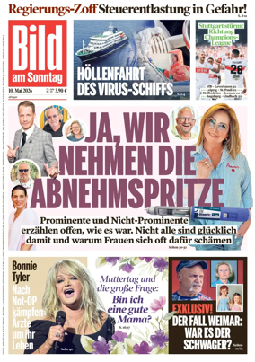 Cover of Bild am Sonntag