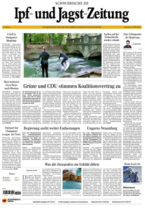 Cover of Ipf- und Jagst-Zeitung