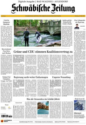Cover of Schwabische Zeitung (Bad Waldsee / Aulendorf)