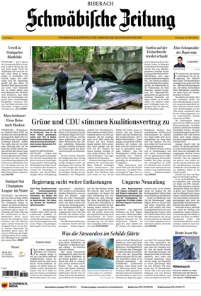 Cover of Schwabische Zeitung (Biberach)