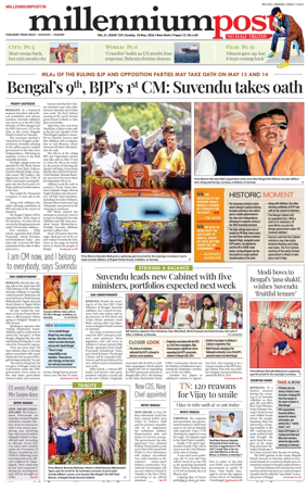 Cover of Millennium Post