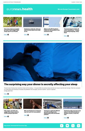 Cover of Euronews Health (English) Compiled Edition