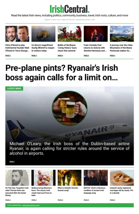 Cover of Irish Central