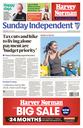Cover of Sunday Independent (Ireland)