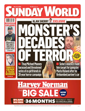 Cover of Sunday World (Ireland)