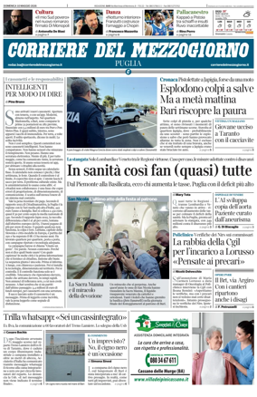 Cover of Corriere del Mezzogiorno (Puglia)