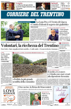 Cover of Corriere del Trentino
