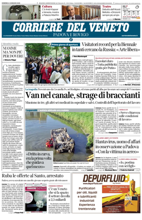 Cover of Corriere del Veneto (Padova e Rovigo)